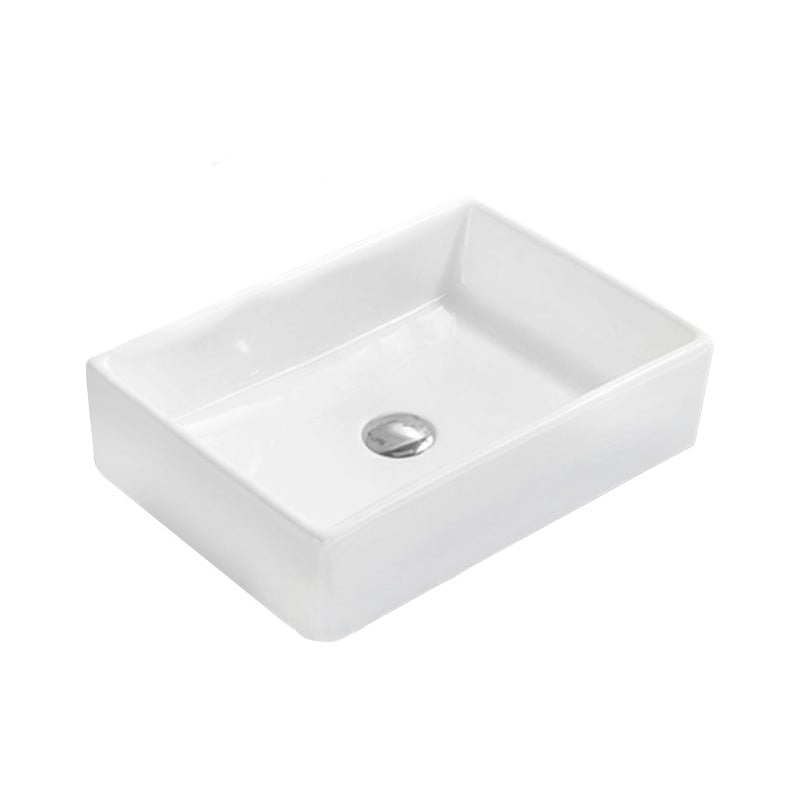Mexen Dina umyvadlo na desku 47 x 33 cm, bílá - 21454700
