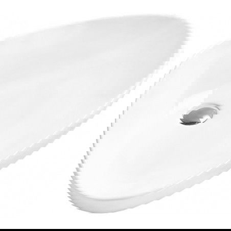 Mexen Bella umyvadlo na desku 59 x 39 cm, bílá - 21465900