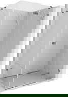 Mexen Lunar sprchový kout s pravými otevíracími dveřmi 95 x 90 cm, transparentní, gun metal - 834-095-090-95-00-P