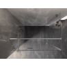 Mexen Lunar T sprchový kout s otočnými dveřmi vlevo 140 x 110 cm, transparentní, chrom - 834T-140-110-01-00-L