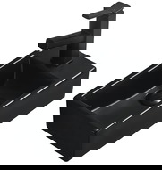 Mexen Inez umyvadlo na desku levé 40 x 20 cm, černá mat - 21484085L