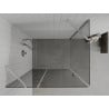 Mexen Roma sprchový kout s otevíracími dveřmi 100 x 90 cm, grafit, chrom - 854-100-090-01-40