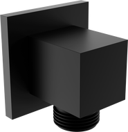 Mexen Cube rohová přípojka, černá - 79340-70