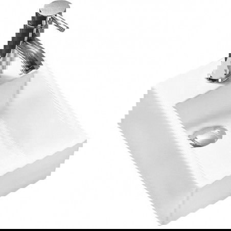 Mexen Inez umyvadlo na desku pravé 40 x 20 cm, bílé - 21484000R