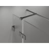 Mexen Lunar T sprchový kout otevírací levý 130 x 120 cm, transparentní, gun metal - 834T-130-120-95-00-L