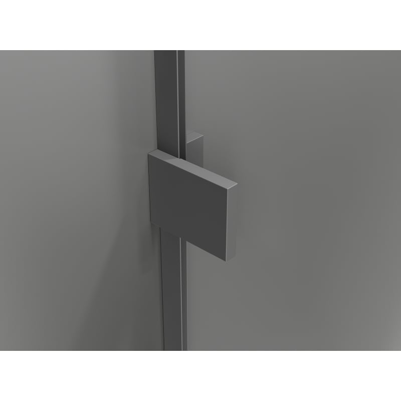 Mexen Lunar T sprchový kout otevírací levý 130 x 120 cm, transparentní, gun metal - 834T-130-120-95-00-L