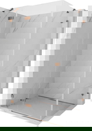 Mexen Lunar sprchový kout otočný levý 95 x 90 cm, transparentní, růžové zlato - 834-095-090-60-00-L