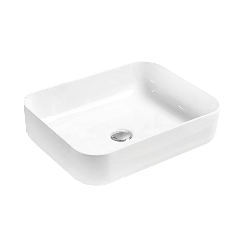 Mexen Carla umyvadlo na desku 50 x 39 cm, bílá - 21555000