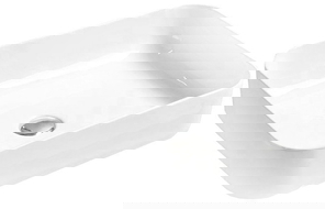 Mexen Carla umyvadlo na desku 50 x 39 cm, bílá - 21555000