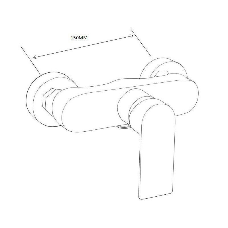 Mexen Royo DQ62 sprchová sada, chrom - 72214DQ62-00