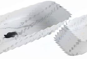 Mexen Carla umyvadlo na desku 50 x 39 cm, bílý kámen - 21555092