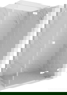 Mexen Lunar T sprchový kout otočný pravý 140 x 70 cm, transparentní, bílá - 834T-140-070-20-00-P