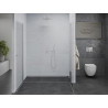 Mexen Pretoria Duo sprchové dveře otočné 140 cm, průhledné, chrom - 852-140-000-02-00