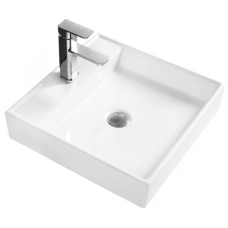 Mexen Blanca umyvadlo na desku 44 x 44 cm, bílá - 21624400