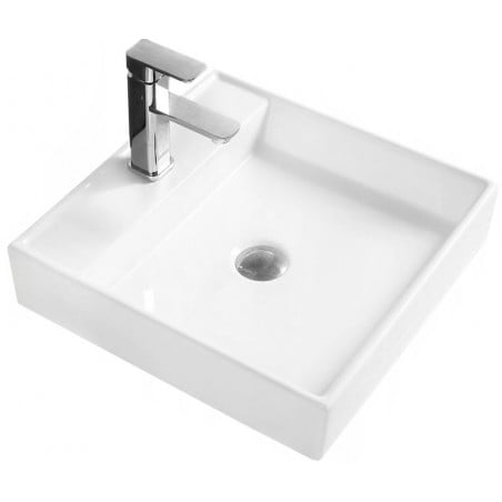 Mexen Blanca umyvadlo na desce 44 x 44 cm, bílá - 21624400