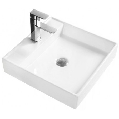 Mexen Blanca umyvadlo na desku 44 x 44 cm, bílá - 21624400