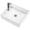 Mexen Blanca umyvadlo na desce 44 x 44 cm, bílá - 21624400