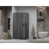 Mexen Lima skládací sprchový kout 90 x 70 cm, grafit, chrom - 856-090-070-01-40