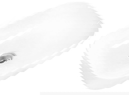 Mexen Luna umyvadlo na desku 50 x 35 cm, bílá - 21635000