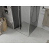Mexen Lima skládací sprchový kout 90 x 90 cm, grafitová barva, chrom - 856-090-090-01-40