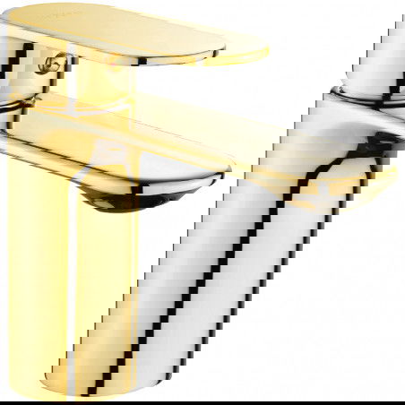 Mexen Milo baterie umyvadlová, zlatá - 71300-50