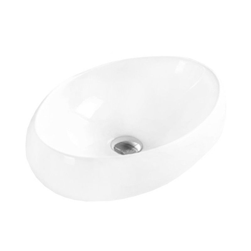 Mexen Silvia umyvadlo na desku 60 x 40 cm, bílá - 21686000