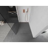 Mexen Kioto sprchová stěna Walk-in 60 x 200 cm, transparentní 8 mm, růžové zlato - 800-060-101-60-00