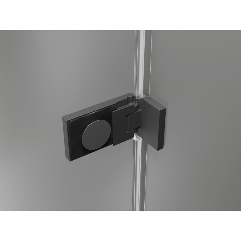 Mexen Lunar-F Duo skládací sprchová kabina 90 x 80 cm, transparentní, gun metal - 836-090L-080P-95-00