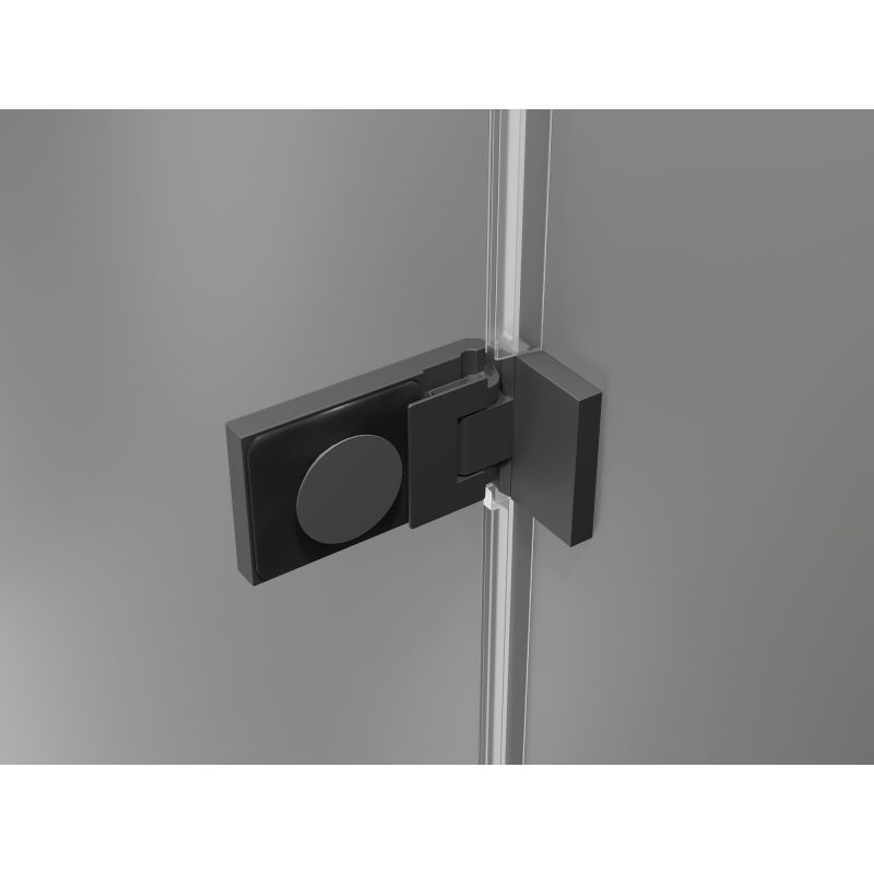 Mexen Lunar-F Duo sprchový kout skládací 100 x 95 cm, transparentní, gun metal - 836-100L-095P-95-00