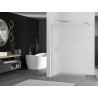Mexen Kioto sprchová stěna Walk-in 120 x 200 cm, matný 8 mm, chrom - 800-120-101-01-30