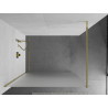 Mexen Kioto sprchová stěna Walk-in 100 x 200 cm, námraza 8 mm, zlatá - 800-100-101-50-30