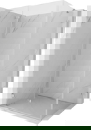 Mexen Lunar-F skládací sprchový kout levý 85 x 70 cm, transparentní, chrom - 836-085-070-01-00-L