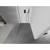 Mexen Kioto sprchová stěna Walk-in 80 x 200 cm, matná 8 mm, černá - 800-080-101-70-30