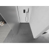 Mexen Kioto sprchová stěna Walk-in 120 x 200 cm, matná 8 mm, černá - 800-120-101-70-30