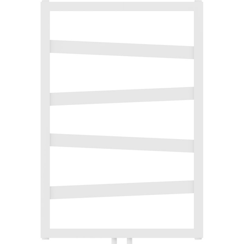 Mexen Zoom dekorativní koupelnový radiátor 770 x 530 mm, 275 W, bílý - W130-0770-530-00-20