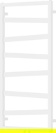 Mexen Zoom dekorativní koupelnový radiátor 1100 x 530 mm, 376 W, bílý - W130-1100-530-00-20