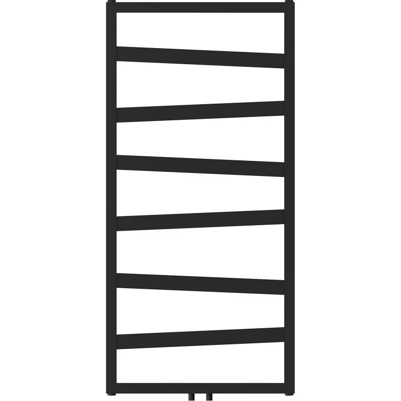 Mexen Zoom dekorativní koupelnový radiátor 1100 x 530 mm, 376 W, černý - W130-1100-530-00-70