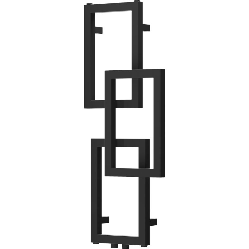 Mexen Grid dekorativní koupelnový radiátor 870 x 360 mm, 209 W, černý - W215-0870-360-00-70