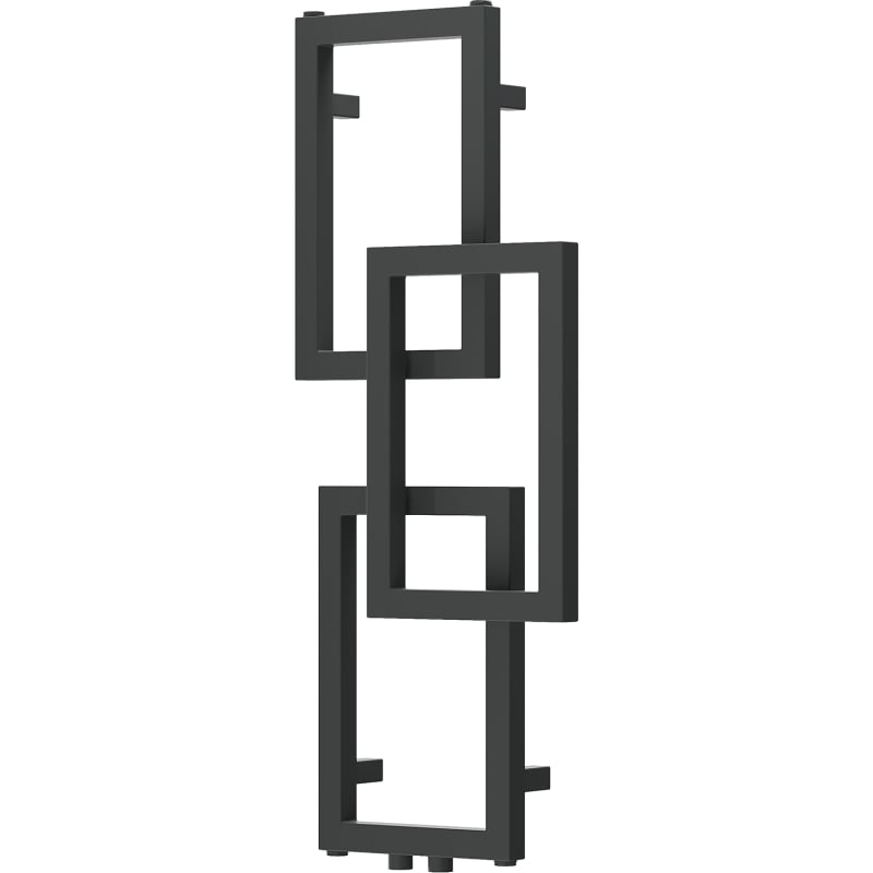 Mexen Grid dekorativní koupelnový radiátor 870 x 360 mm, 209 W, antracit - W215-0870-360-00-66