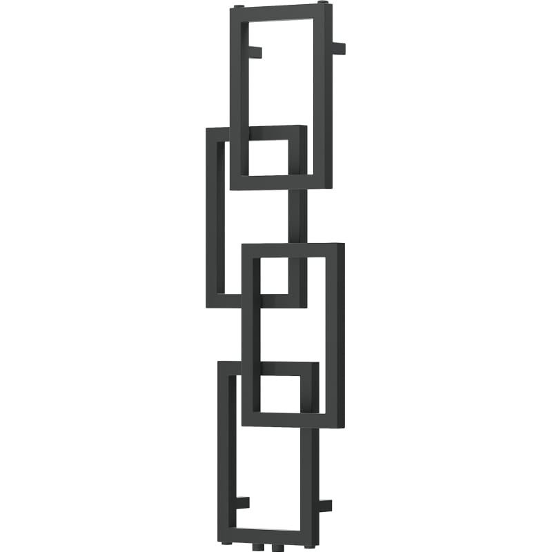 Mexen Grid dekorativní koupelnový radiátor 1115 x 360 mm, 279 W, antracit - W215-1115-360-00-66