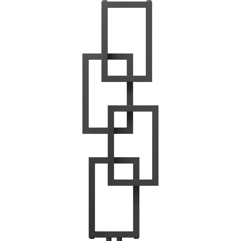Mexen Grid dekorativní koupelnový radiátor 1115 x 360 mm, 279 W, antracit - W215-1115-360-00-66