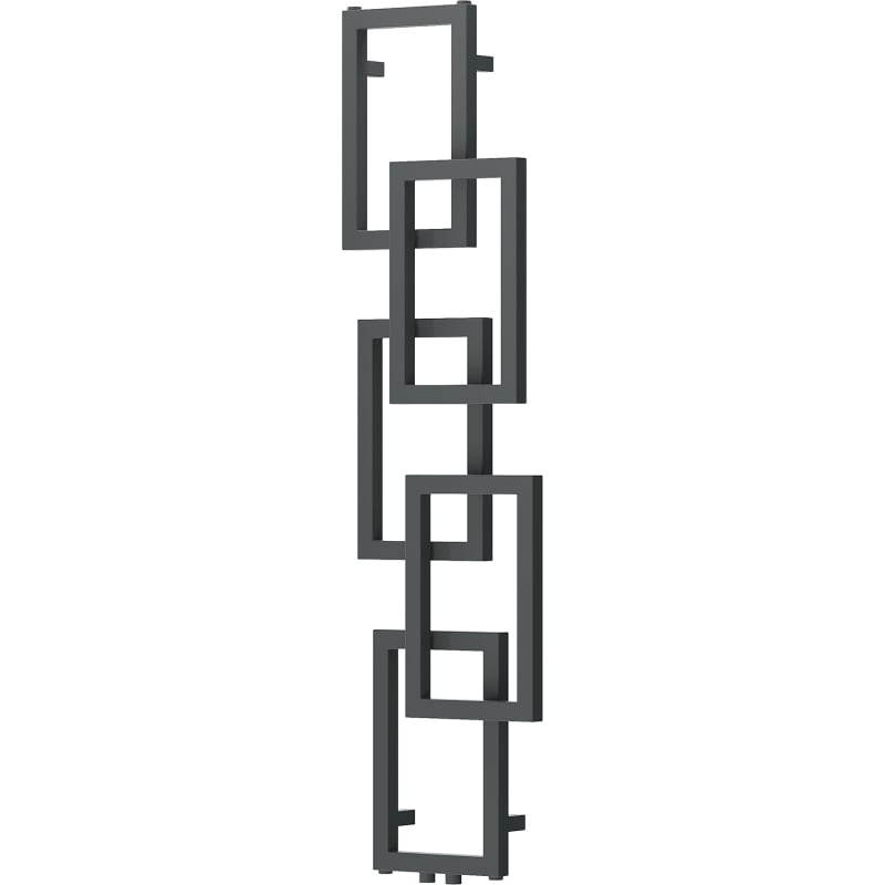 Mexen Grid dekorativní koupelnový radiátor 1360 x 390 mm, 349 W, antracit - W215-1360-390-00-66