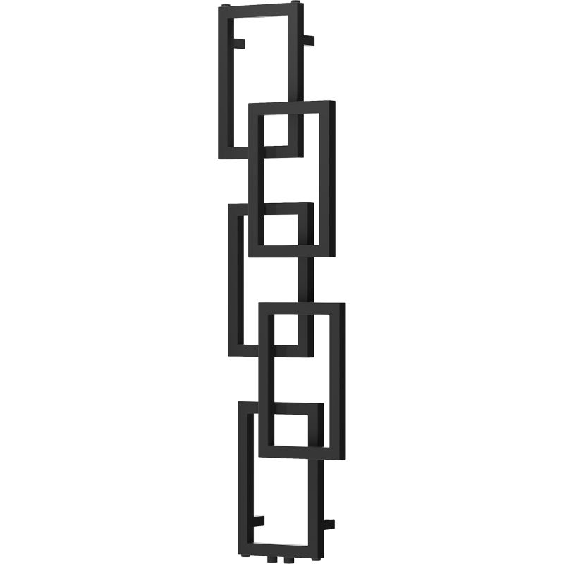 Mexen Grid dekorativní koupelnový radiátor 1360 x 390 mm, 349 W, černý - W215-1360-390-00-70