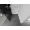 Mexen Kioto sprchová stěna Walk-in 70 x 200 cm, grafit 8 mm, chrom - 800-070-101-01-40