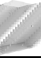 Mexen Lunar-F sprchová kabina skládací pravá 80 x 70 cm, transparentní, chrom - 836-080-070-01-00-P