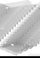 Mexen Lunar-F Duo skládací sprchový kout 95 x 80 cm, transparentní, bílá - 836-095L-080P-20-00