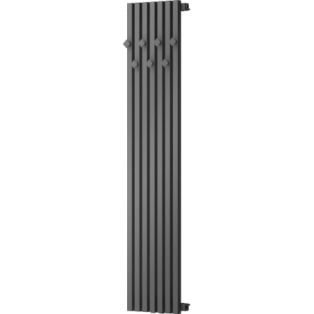 Mexen Flux dekorativní koupelnový radiátor 1500 x 340 mm, 630 W, antracit - W127-1500-360-00-66