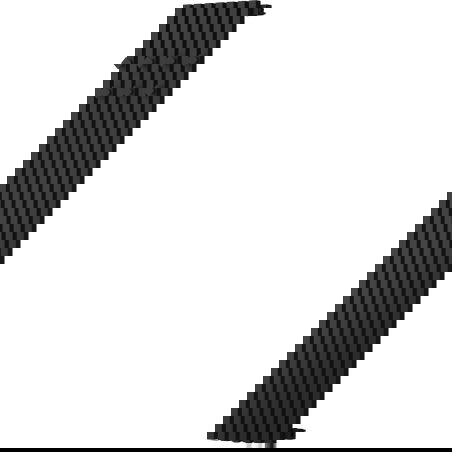 Mexen Flux dekorativní koupelnový radiátor 1500 x 340 mm, 630 W, černý - W127-1500-360-00-70