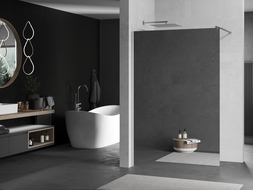 Mexen Kioto sprchová stěna Walk-in 70 x 200 cm, zrcadlo 8 mm, chrom - 800-070-101-01-50