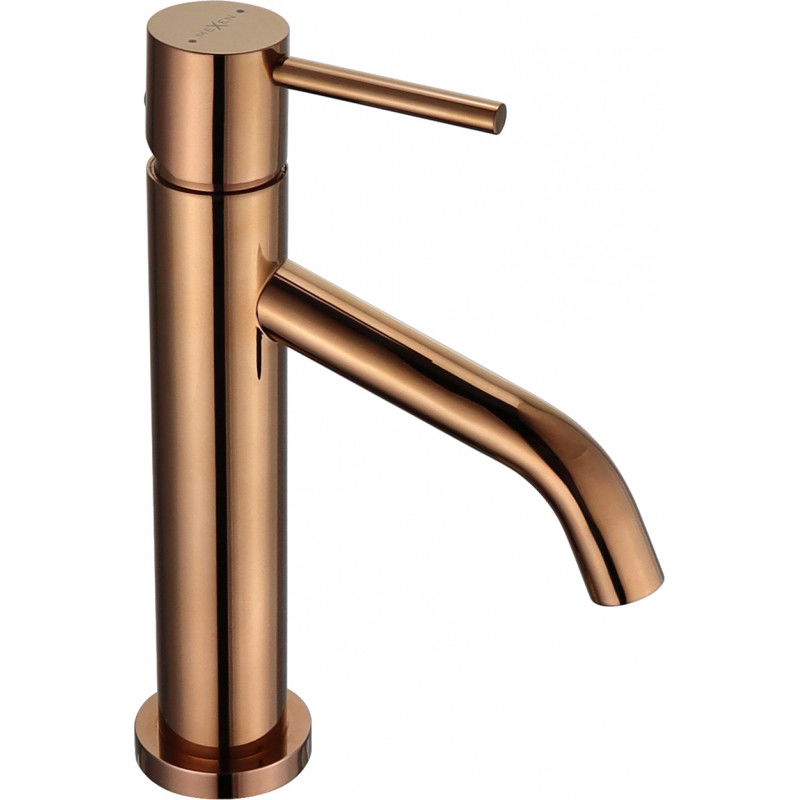 Mexen Rumba baterie umyvadlová, růžové zlato - 73500-60